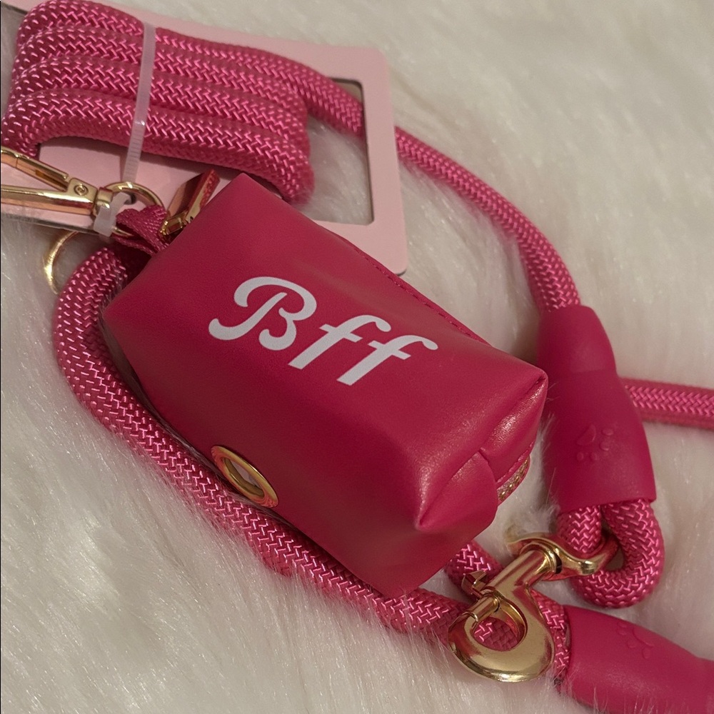 Paris Hilton Bff Hot Pink Dispenser Pouch with Detachable Strap